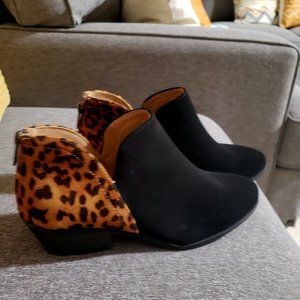 Animal Print Fall Booties